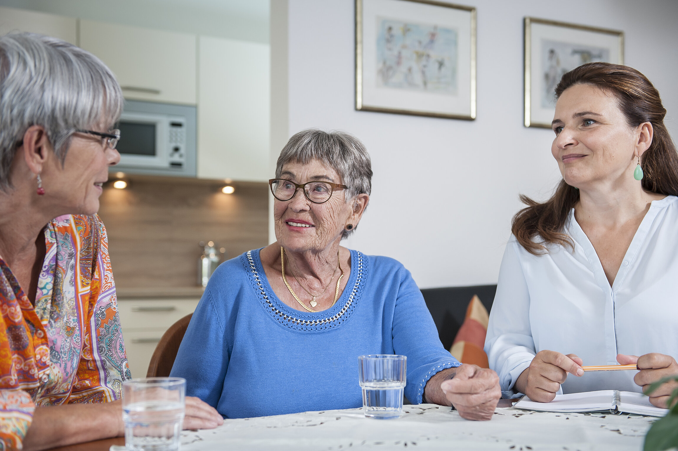 Gutachterin des MDK bei der Pflegebegutachtung